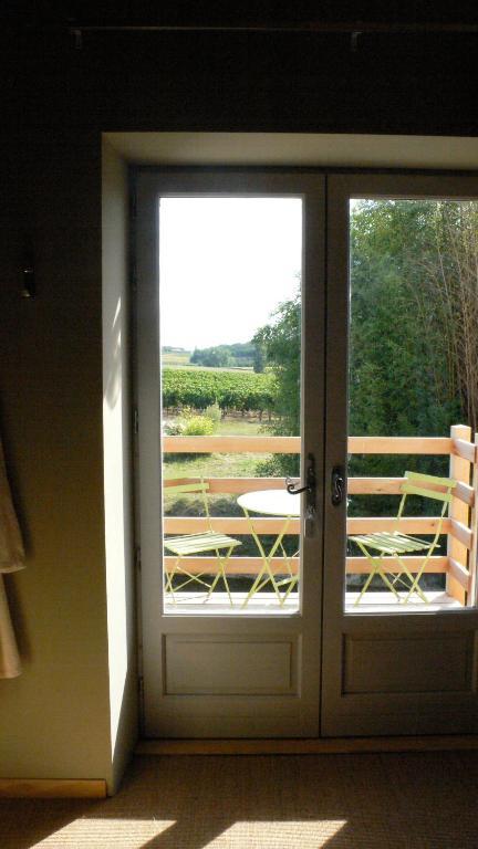 Les Foucauds Hotell Saint-Quentin-de-Caplong Rom bilde