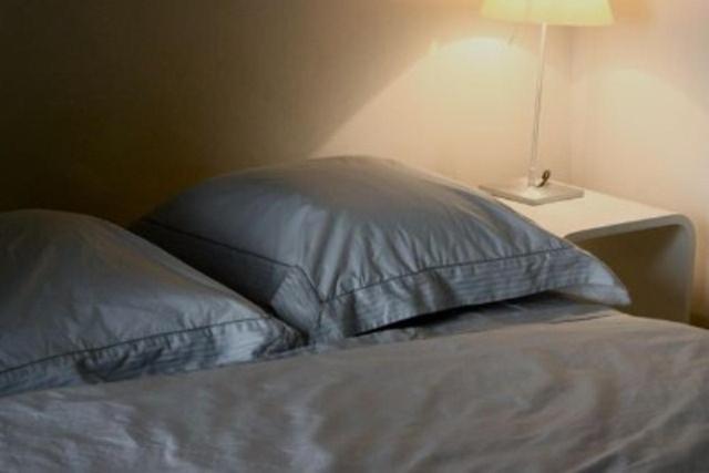 Les Foucauds Hotell Saint-Quentin-de-Caplong Rom bilde